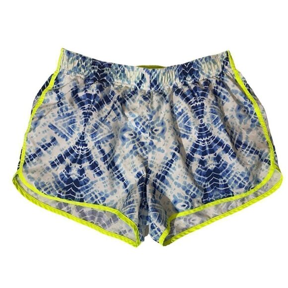 VSX Sport By Victoria’s Secret Blue Tie Dye Run Shorts and Sports Bra - Picture 2 of 11